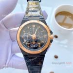 Replica IWC Ingenieur Black and Rose Gold Watches 42mm